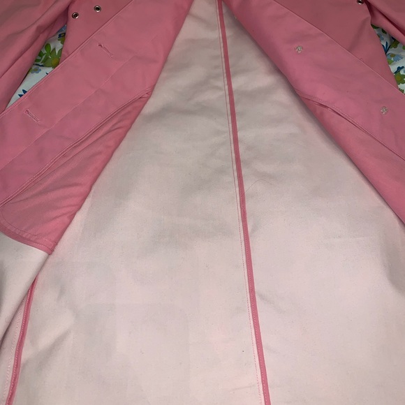 Beautiful pink GAP trench coat !! XS - Picture 3 of 5